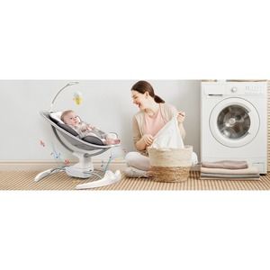 Baby Swing Infants 3 Speed Preset Lullabies Remote Control Adjustable Position